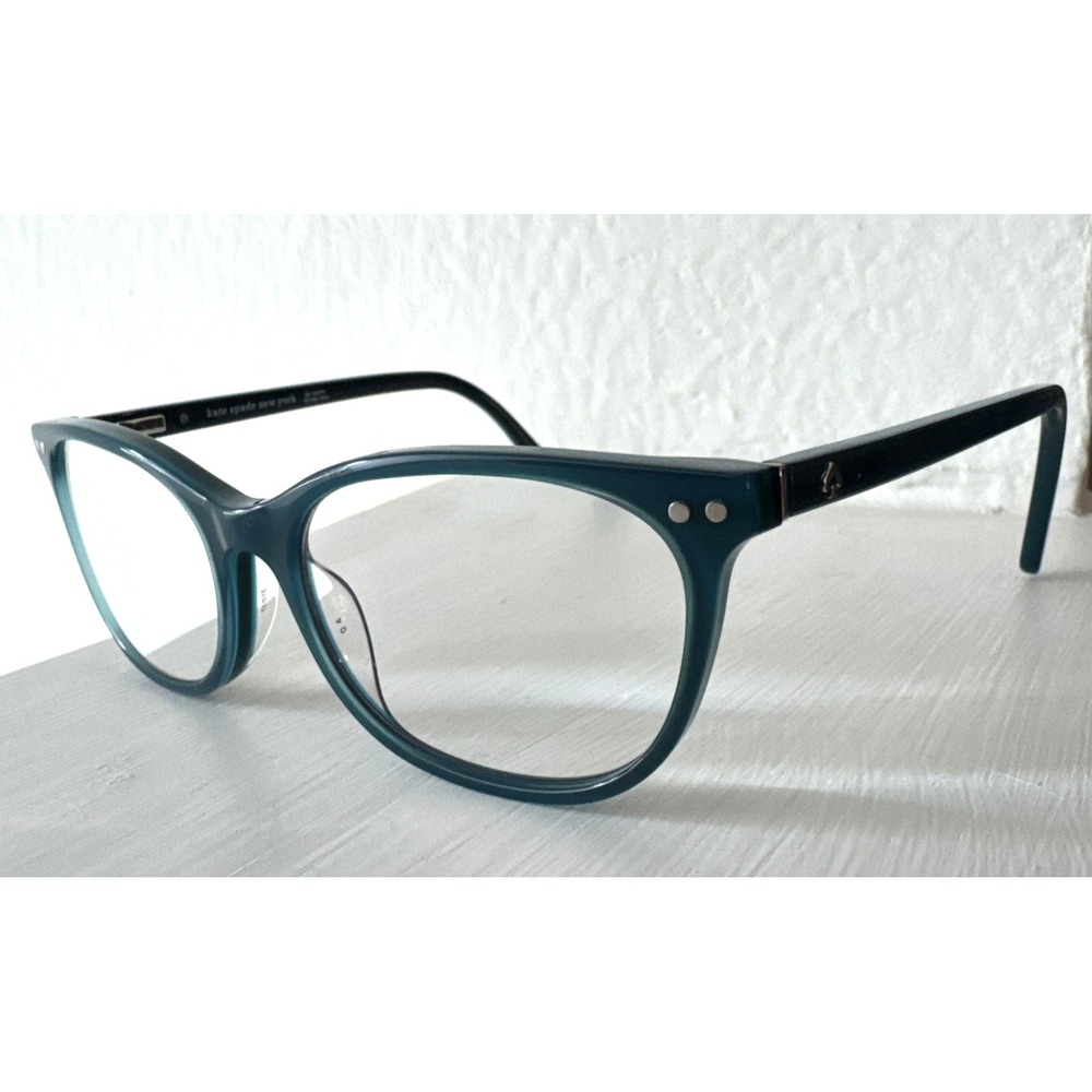 Kate Spade Raelynn Z19 Blue Teal Eyeglasses Frame Only 51-17-140 Fashion Eyewear